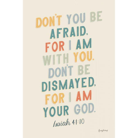 Bible Saying I White Modern Wood Framed Art Print by Thorns, Becky