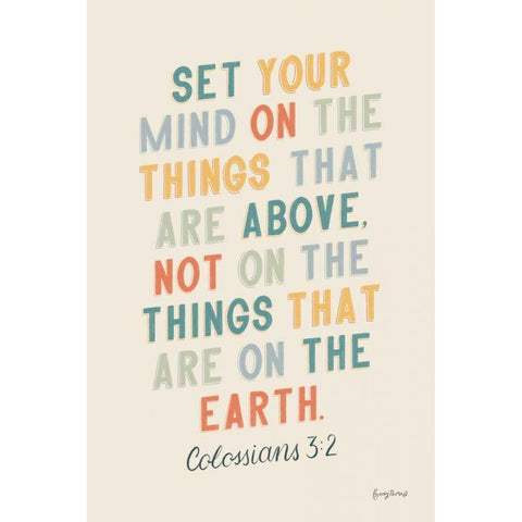 Bible Saying II Black Modern Wood Framed Art Print by Thorns, Becky