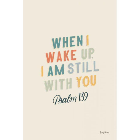 Bible Saying IV Black Modern Wood Framed Art Print by Thorns, Becky