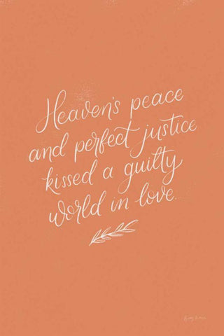 Sunday Hymn I Black Ornate Wood Framed Art Print with Double Matting by Thorns, Becky