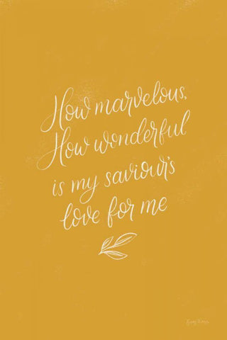 Sunday Hymn V White Modern Wood Framed Art Print with Double Matting by Thorns, Becky