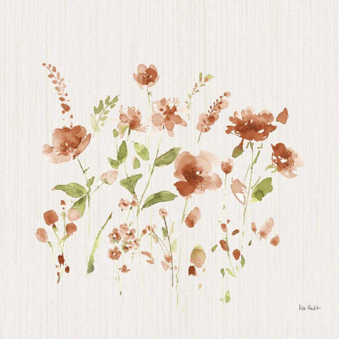 Time to Share IX Spice White Modern Wood Framed Art Print with Double Matting by Audit, Lisa