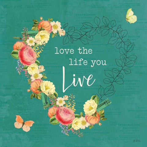 Garden District IV Black Modern Wood Framed Art Print with Double Matting by Pertiet, Katie