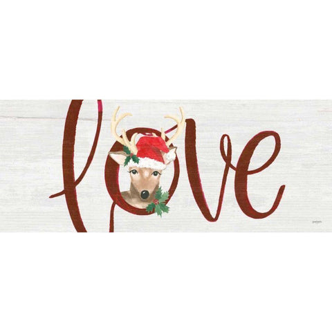 Critter Greetings IV White Modern Wood Framed Art Print by Jackson, Jenaya