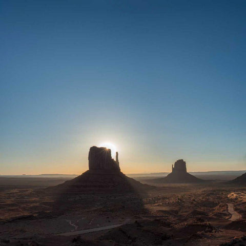 Scenic Landscape IV Black Modern Wood Framed Art Print by Eichman, Andre