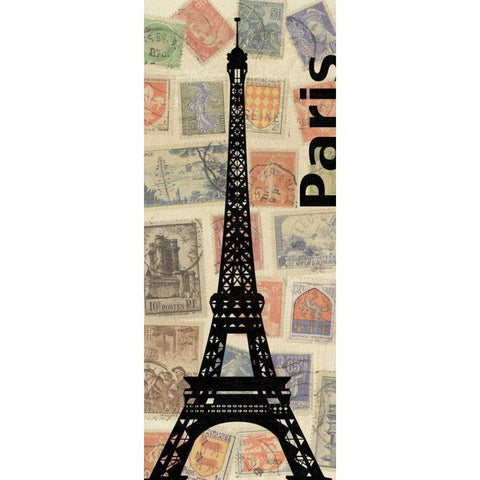 Via Mail I Gold Ornate Wood Framed Art Print with Double Matting by Charron, Veronique