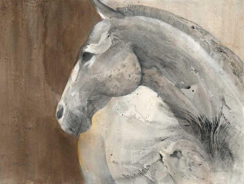 Her Majesty Black Ornate Wood Framed Art Print with Double Matting by Hristova, Albena