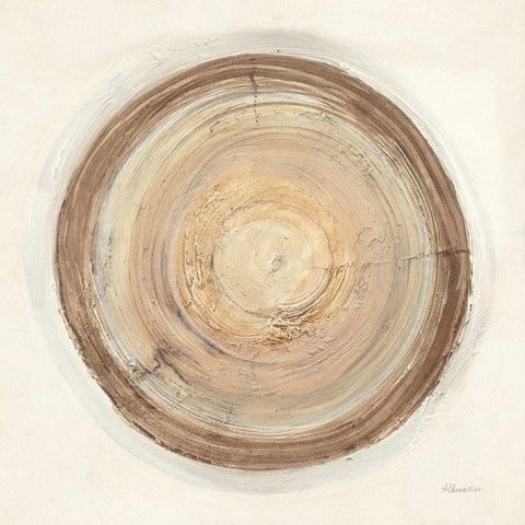 Through The Years I White Modern Wood Framed Art Print by Hristova, Albena