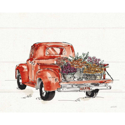 Modern Farmhouse IX Red No Words Black Modern Wood Framed Art Print by Tavoletti, Anne