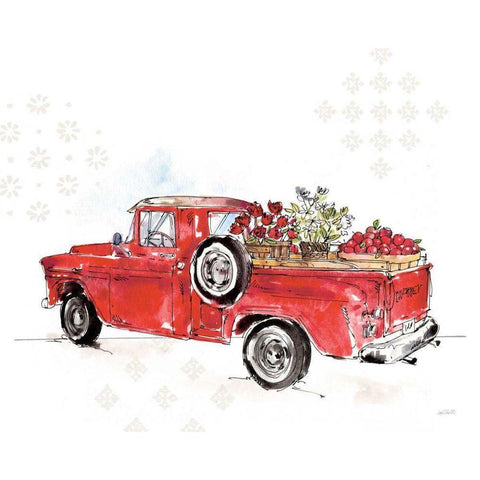 Americana Mood IX No Words Gold Ornate Wood Framed Art Print with Double Matting by Tavoletti, Anne