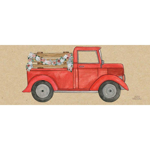 Loads of Love I Crop No Words Gold Ornate Wood Framed Art Print with Double Matting by Marshall, Laura