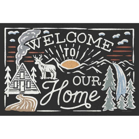 Adventurous III Black White Modern Wood Framed Art Print by Marshall, Laura