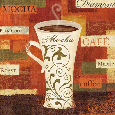 World Flavor II Gold Ornate Wood Framed Art Print with Double Matting by Charron, Veronique