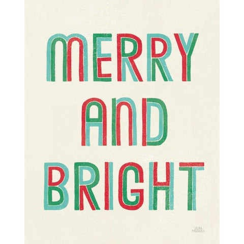 Christmas Sentiments I Gold Ornate Wood Framed Art Print with Double Matting by Marshall, Laura