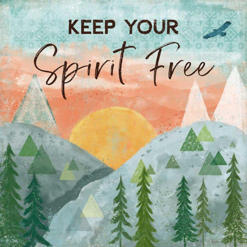 Woodland Forest VI Black Modern Wood Framed Art Print with Double Matting by Charron, Veronique