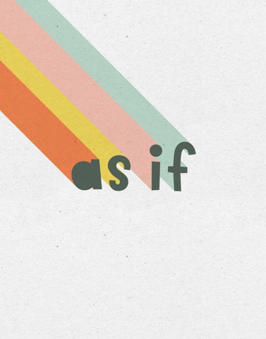 Rainbow Words I Black Ornate Wood Framed Art Print with Double Matting by Hershey, Moira