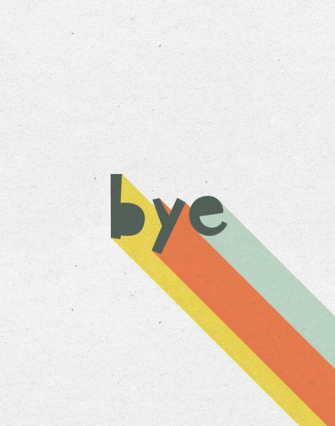 Rainbow Words IV White Modern Wood Framed Art Print with Double Matting by Hershey, Moira