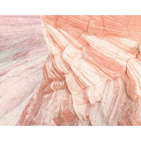 Coyote Buttes VII Blush Orange Crop Gold Ornate Wood Framed Art Print with Double Matting by Majchrowicz, Alan