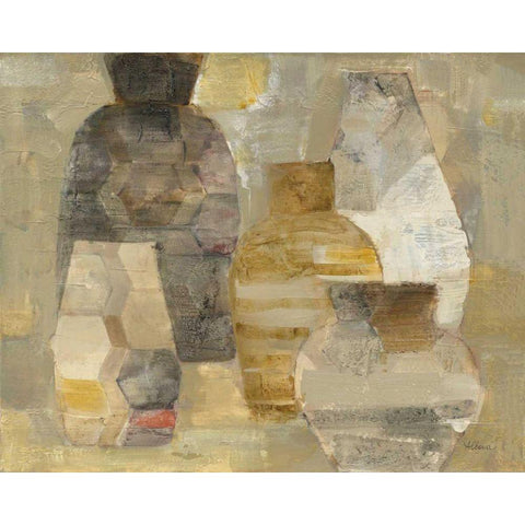 Farmhouse Still Life Warm White Modern Wood Framed Art Print by Hristova, Albena