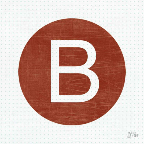 Retro Subway Symbol V White Modern Wood Framed Art Print with Double Matting by Averinos, Melissa