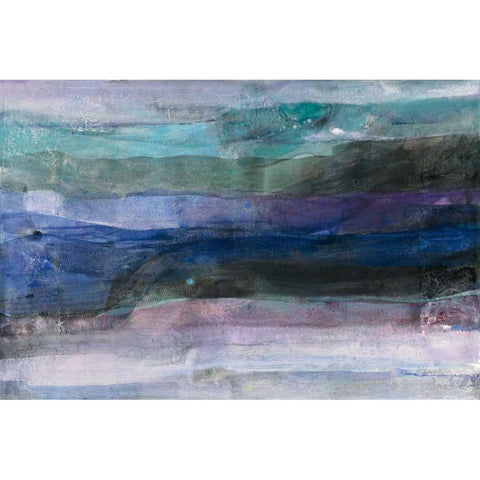 Ocean Dreams White Modern Wood Framed Art Print by Hristova, Albena