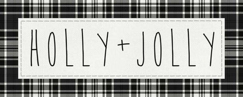 Cozy Christmas II Black Ornate Wood Framed Art Print with Double Matting by Wild Apple Portfolio