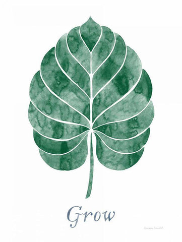 Botanic Inspiration III Black Ornate Wood Framed Art Print with Double Matting by Snowdon, Alexandra