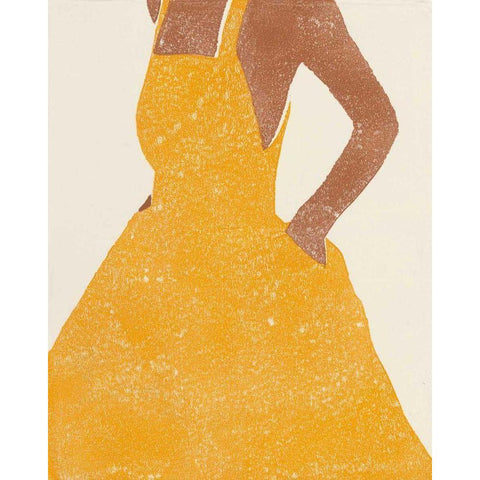 All Dressed Up II White Modern Wood Framed Art Print by Hershey, Moira
