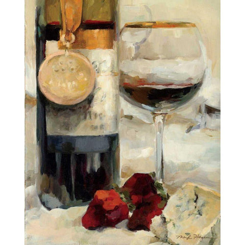 Award Winning Wine II Black Modern Wood Framed Art Print by Hageman, Marilyn