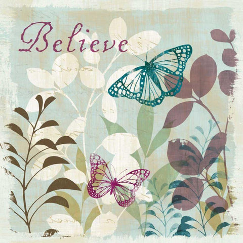 Be Leaves Spice I White Modern Wood Framed Art Print by Wild Apple Portfolio