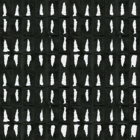 Aquarelle Black and White VI Black Modern Wood Framed Art Print by Green, Nancy