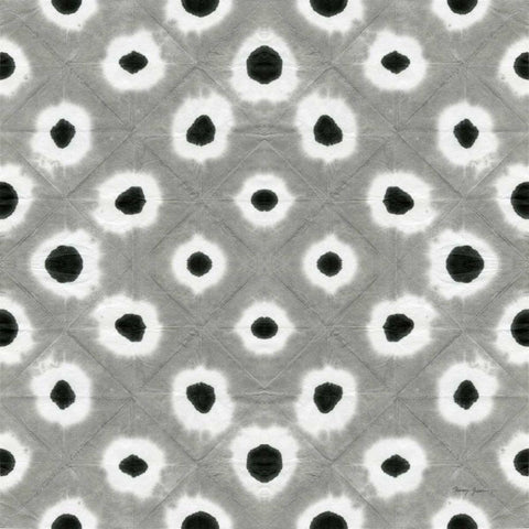 Aquarelle Black and White VII Black Modern Wood Framed Art Print with Double Matting by Green, Nancy