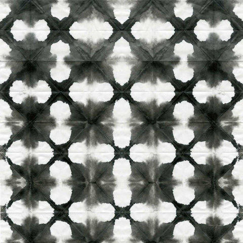 Aquarelle Black and White XIII White Modern Wood Framed Art Print with Double Matting by Green, Nancy