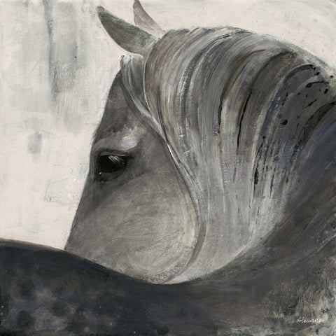 Bijou Reversed Dark Gold Ornate Wood Framed Art Print with Double Matting by Hristova, Albena