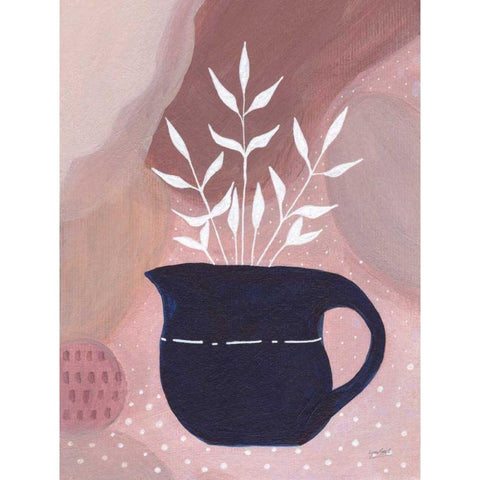Sweet Love III Black Modern Wood Framed Art Print by Mack, Lynn