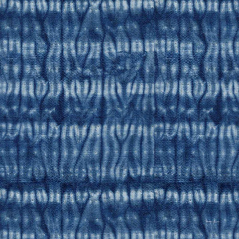 Shibori Square XIII Black Modern Wood Framed Art Print by Green, Nancy