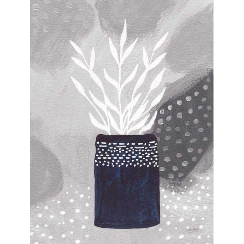 Sweet Love I Gray White Modern Wood Framed Art Print by Mack, Lynn