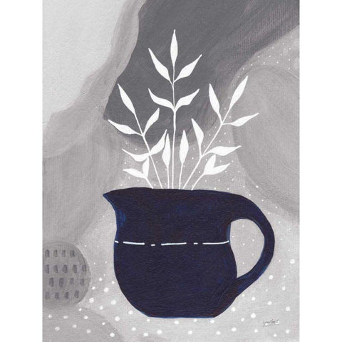 Sweet Love III Gray Black Modern Wood Framed Art Print by Mack, Lynn