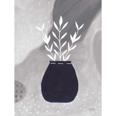 Sweet Love IV Gray Black Modern Wood Framed Art Print by Mack, Lynn