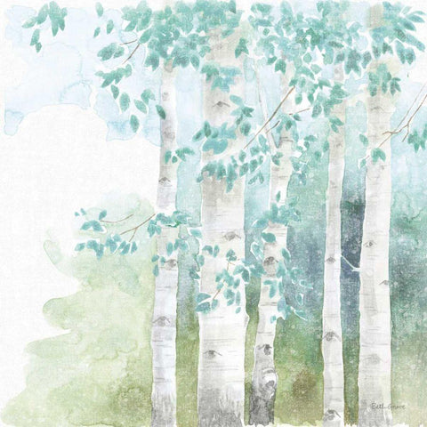 Natures Leaves III No Gold Black Modern Wood Framed Art Print by Grove, Beth