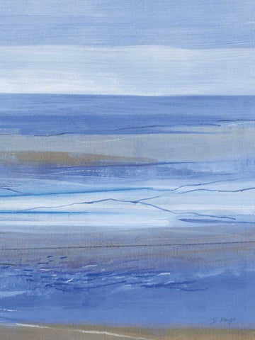 Summer Morning III Black Ornate Wood Framed Art Print with Double Matting by Maye, Jo