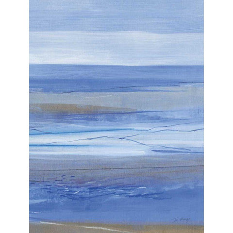 Summer Morning III Black Modern Wood Framed Art Print with Double Matting by Maye, Jo