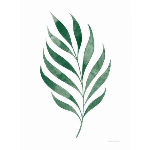 Botanic Inspiration I No Words White Modern Wood Framed Art Print by Snowdon, Alexandra