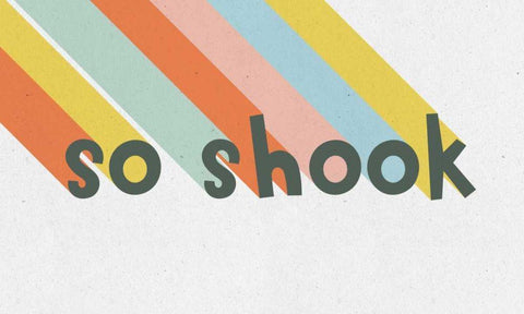 Rainbow Words IX Black Ornate Wood Framed Art Print with Double Matting by Hershey, Moira