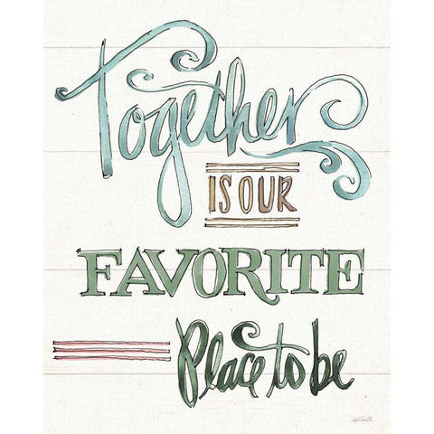 Country Love VI Black Modern Wood Framed Art Print by Tavoletti, Anne