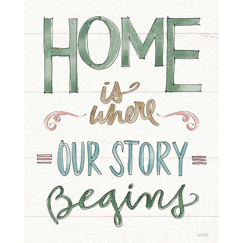 Country Love VII White Modern Wood Framed Art Print by Tavoletti, Anne