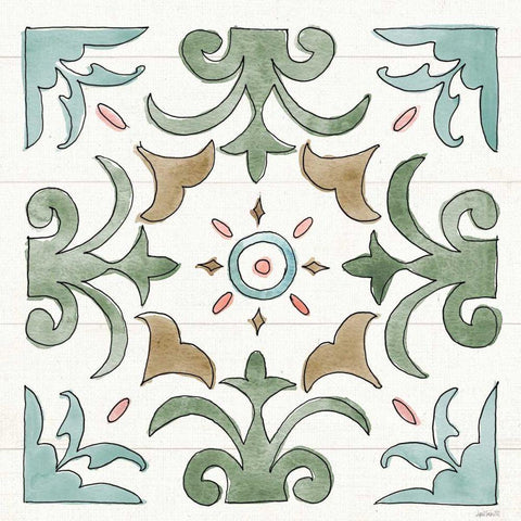 Country Love VIII Black Ornate Wood Framed Art Print with Double Matting by Tavoletti, Anne