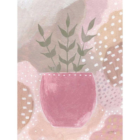 Sweet Love II Green Crop Gold Ornate Wood Framed Art Print with Double Matting by Mack, Lynn