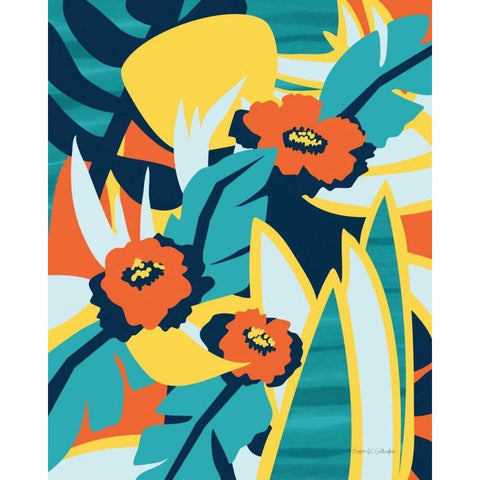 Going Slow Black Modern Wood Framed Art Print with Double Matting by Gallagher, Megan