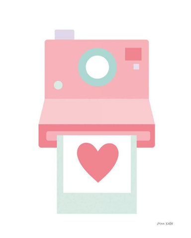 Camera Shy I Black Ornate Wood Framed Art Print with Double Matting by Kelle, Ann